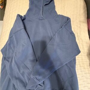 Hollister Women's Blue Hoodie